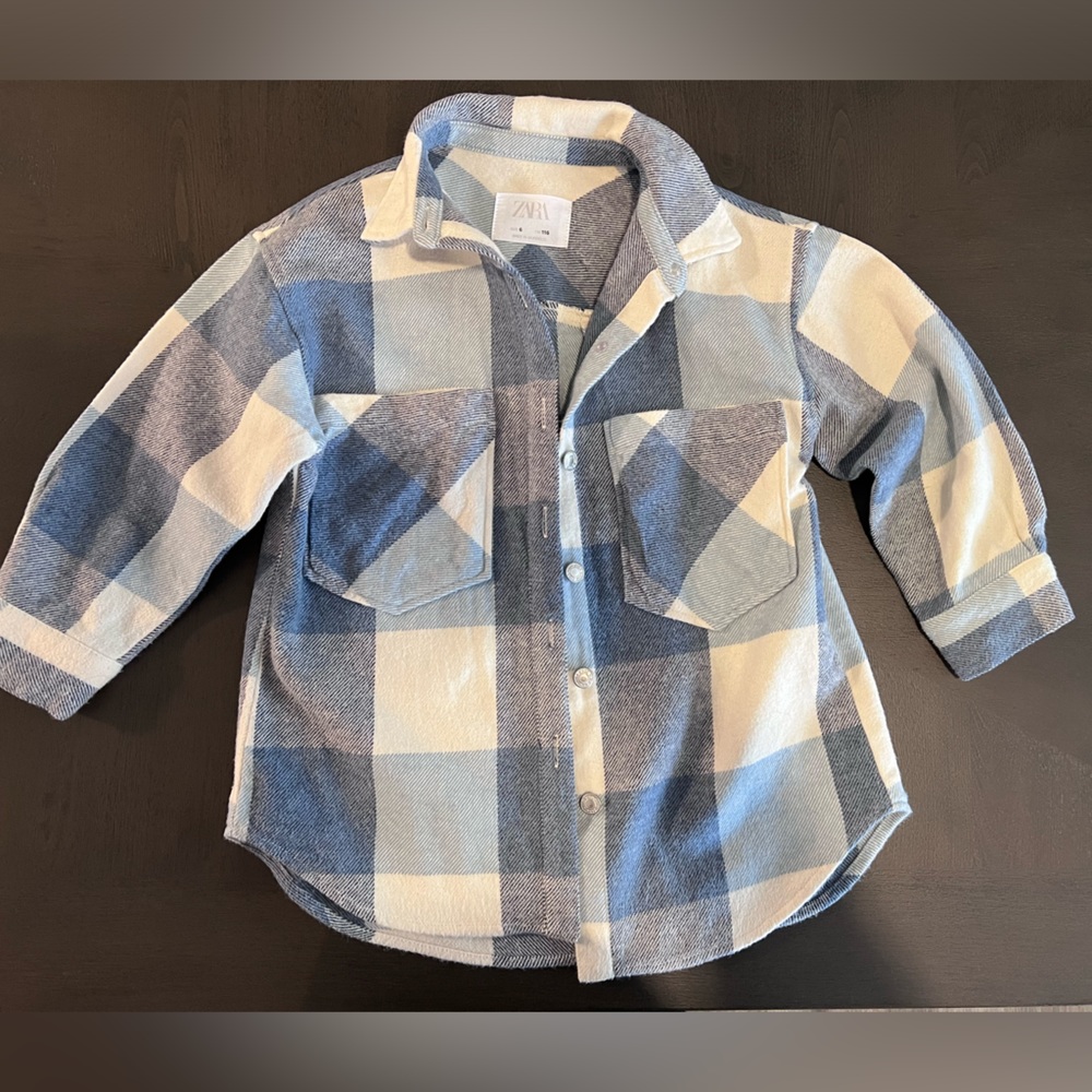Zara Plaid Overshirt